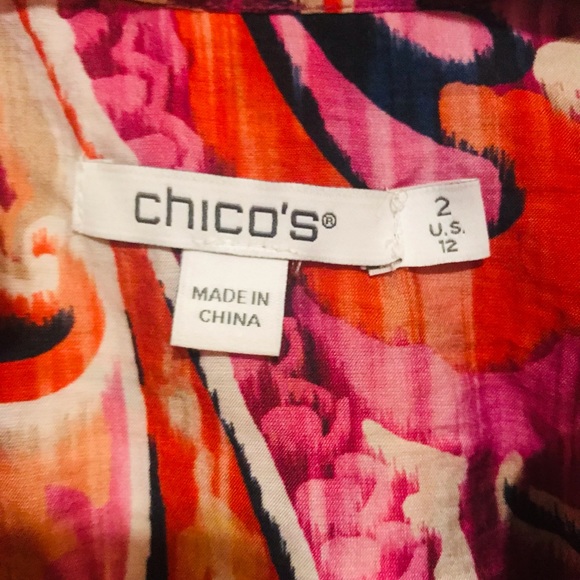 Chicos Tunic Size 2 - Picture 4 of 4